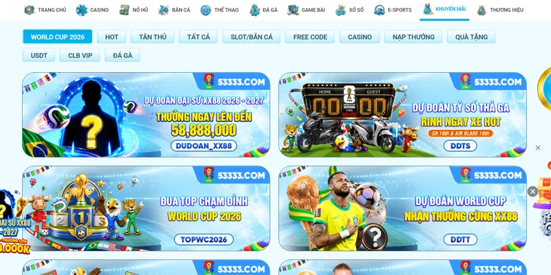 XX88 - Link Nhà Cái XX88.COM Uy Tín Top #1 Google VN 19 Tập hợp khuyến mãi tặng thưởng cực giá trị tại XX88